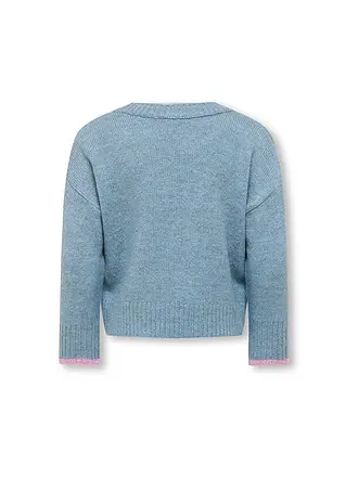 ONLY | Pull fille KMGAMOUR | hellblau
